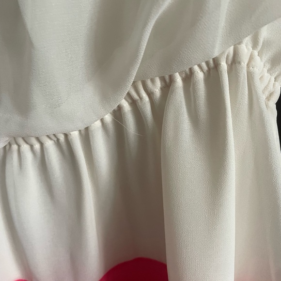 Bebe sleeveless, pullover color block dress - Picture 6 of 9